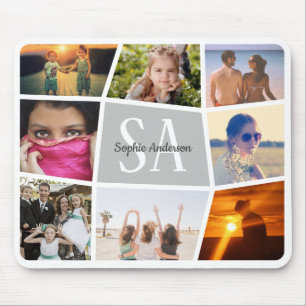 Upload photo Monogrammed Mouse Mat