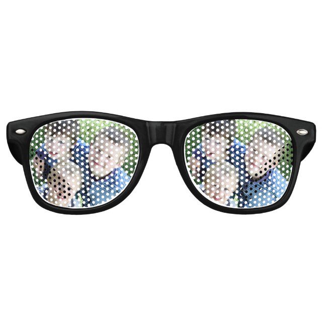 Upload photo retro sunglasses (Front)