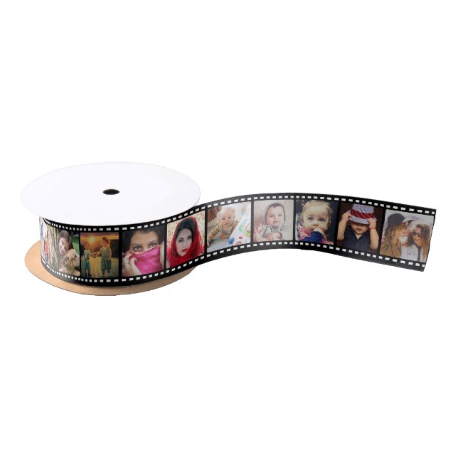 Upload photo satin ribbon (Spool)