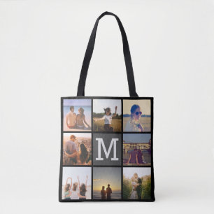Upload photo tote bag