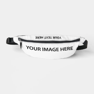 Upload Photos & Add Text – Simple Picture Bum Bags