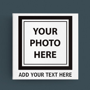 Upload Picture Photo & Add Text – Customise Canvas Print