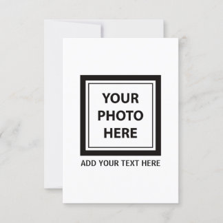 Upload Picture Photo & Add Text – Customise Card