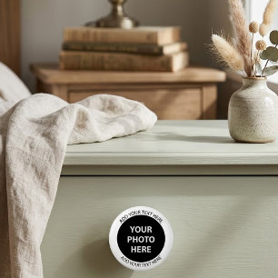 Upload Picture Photo & Add Text – Customise Ceramic Knob