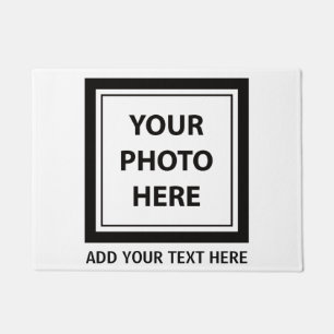 Upload Picture Photo & Add Text – Customise Doormat