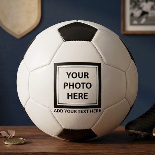 Upload Picture Photo & Add Text – Customise Football