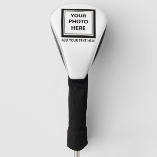 Upload Picture Photo & Add Text – Customise Golf Head Cover