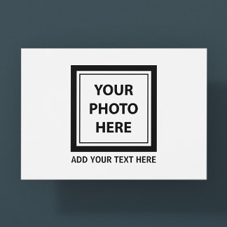 Upload Picture Photo & Add Text – Customise Holiday Postcard