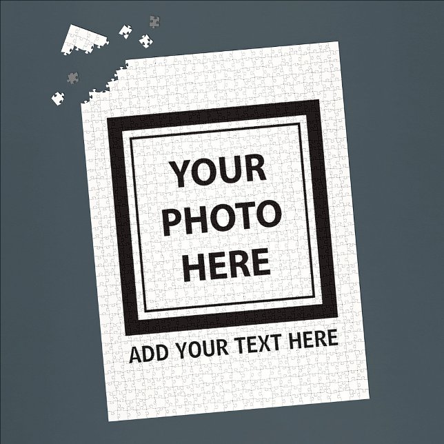 Upload Picture Photo & Add Text – Customise Jigsaw Puzzle (Creator Uploaded)