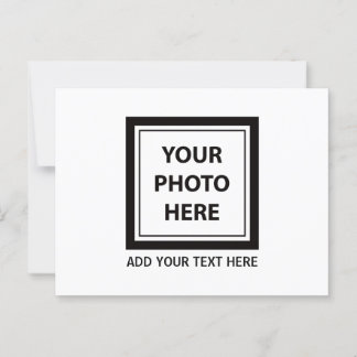 Upload Picture Photo & Add Text – Customise Postcard