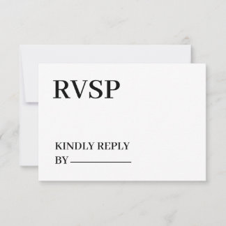 Upload Picture Photo & Add Text – Customise RSVP Card