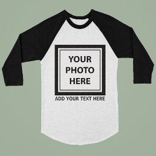 Upload Picture Photo & Add Text – Customise T-Shirt