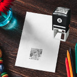Upload Selfie and Create Custom Personalised Photo Self-inking Stamp<br><div class="desc">Upload your photo / selfie and make a self-inking stamp! Create your own custom, personalised, state of the art self-inking photo rubber stamp. Simply add your selfie / family / kids / baby / pets / couple / wedding photo, and see your photo transformed into a rubber stamp. While you...</div>