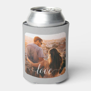 Upload two photo can cooler