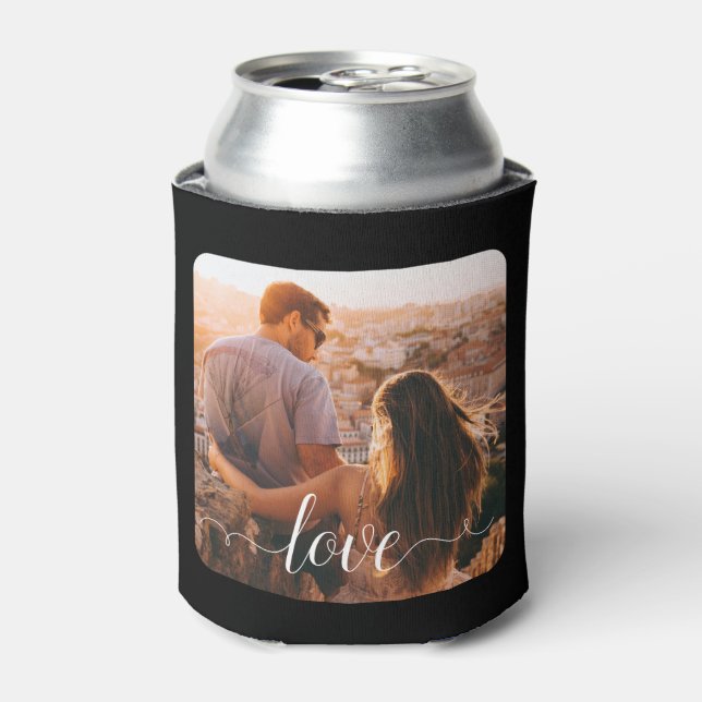 Upload two photo can cooler (Can Front)