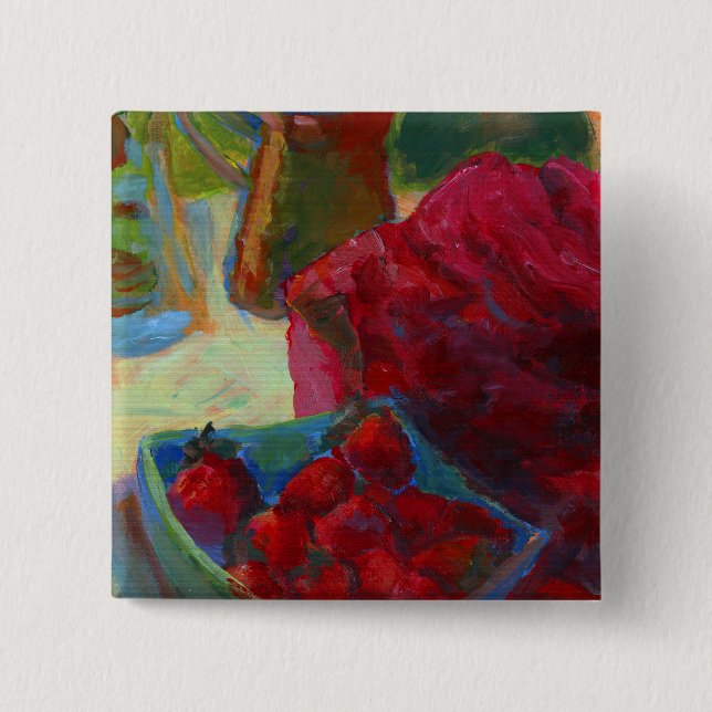Upload Your Artwork | Turn Custom Painting to 15 Cm Square Badge (Front)