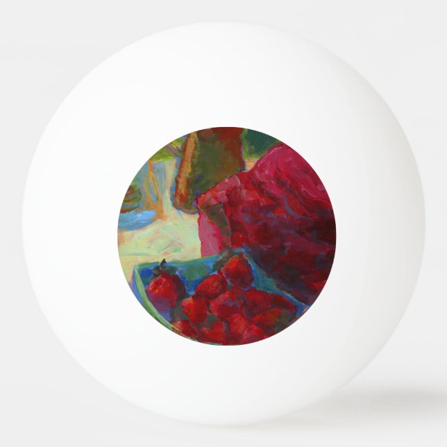 Upload Your Artwork | Turn Custom Painting to  Ping Pong Ball (Front)