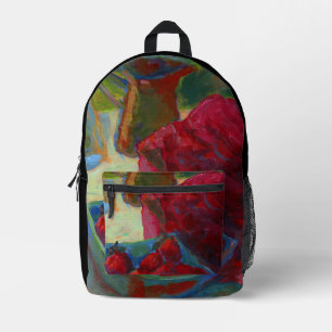 Upload Your Artwork   Turn Custom Painting to Printed Backpack