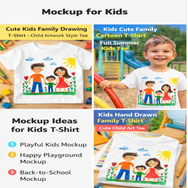 Upload your Child's Artwork to this Shirt (Creator Uploaded)