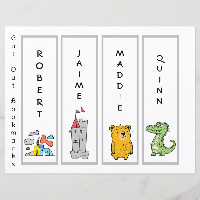 Upload your Child's Name and Artwork (Front)