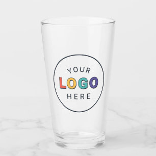 Upload Your Company Logo Glass