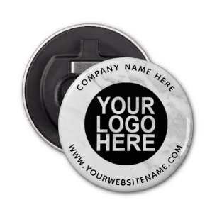 Upload Your Company Logo Marble Bottle Opener