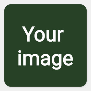 Upload Your Custom Image – Personalised Graphic Square Sticker