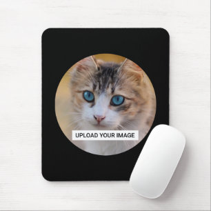 Upload Your Cute Cat Photo Mouse Mat