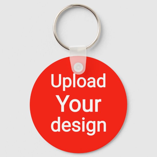 Upload your design  key ring (Front)