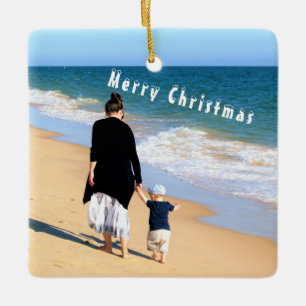 Upload Your Favourite Photo Christmas Ornament