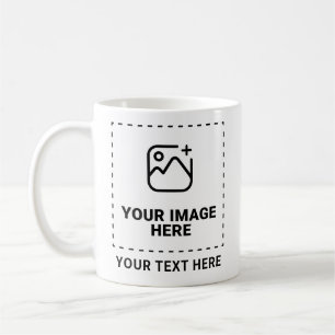 Upload Your Image and Text Coffee Mug