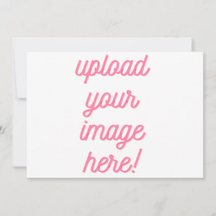 Upload Your Image or logo here Customisable  Holiday Card