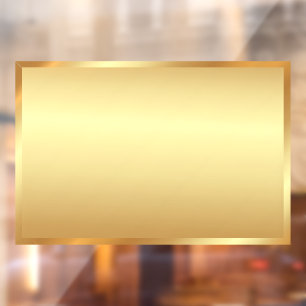 Upload Your Logo Add QR Code Text Blank Background Window Cling