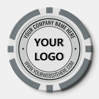Upload Your Logo Branded Poker Chips Add Text Info