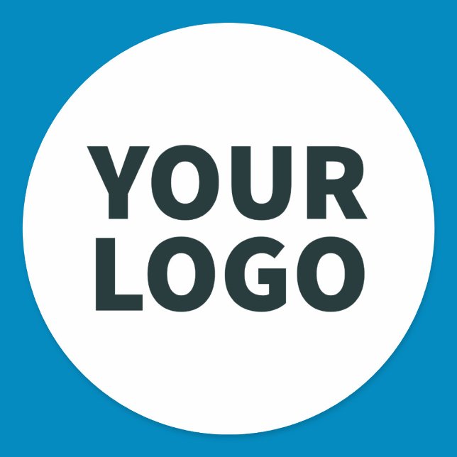 Upload Your Logo  Classic Round Sticker (Creator Uploaded)