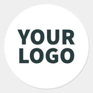 Upload Your Logo  Classic Round Sticker