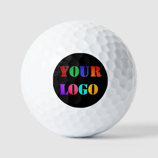 Upload Your Logo Golf Balls Stamps Custom Colour (Front)