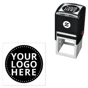 Upload Your Logo or Image Custom Self-inking Stamp