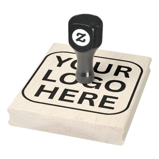 Upload Your Logo Or Image Rubber Stamp (Stamp)