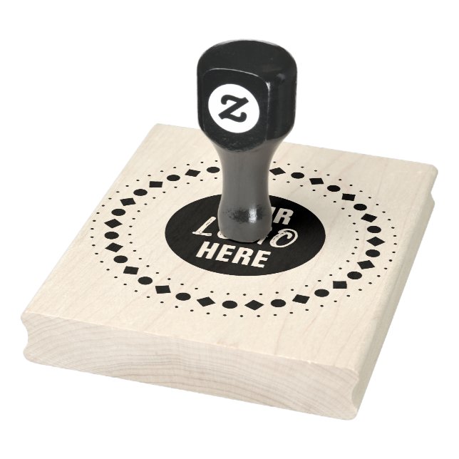 Upload Your Logo Or Image Rubber Stamp (Stamp)