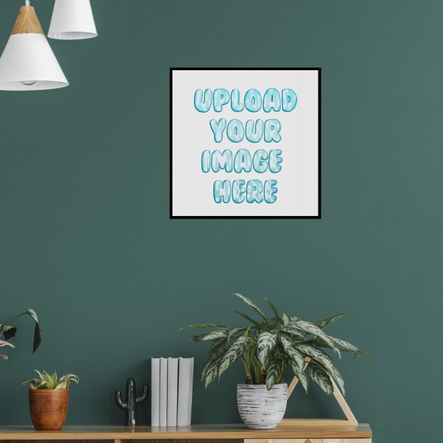 Upload Your loves  Image Photo Logo Poster (Living Room 1)