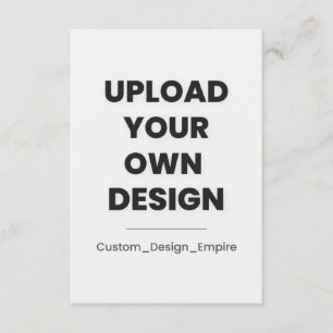 Upload Your Own Design Here Custom Announcement