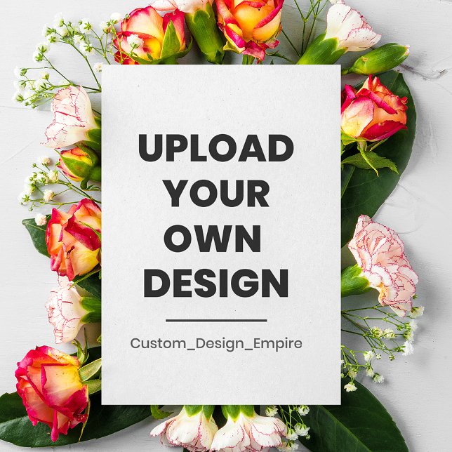 Upload Your Own Design Here | Custom Programme (Creator Uploaded)