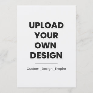 Upload Your Own Design Here   Custom Programme