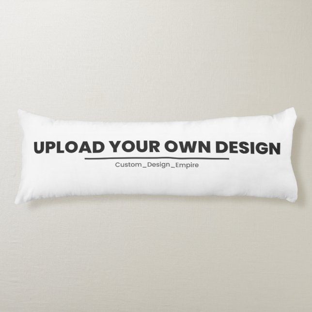 Upload Your Own Design Here | Custom Template Body Cushion (Front)