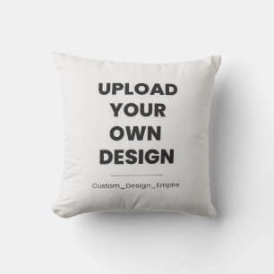 Upload Your Own Design Here   Custom Template Cushion