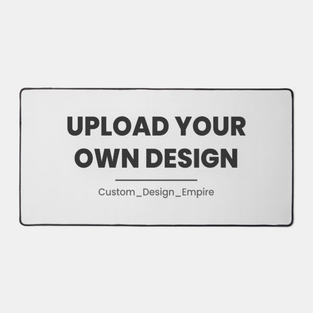 Upload Your Own Design Here | Custom Template Desk Mat (Front)