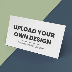Upload Your Own Design Here   Custom Template Discount Card