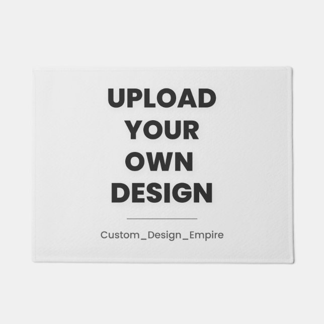 Upload Your Own Design Here | Custom Template Doormat (Front)