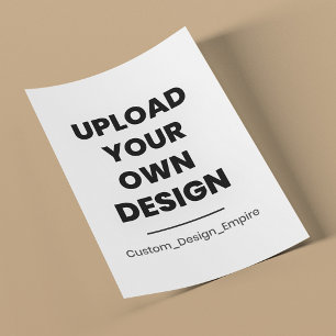 Upload Your Own Design Here   Custom Template Flyer